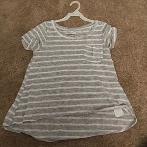 striped shirt with pocket
